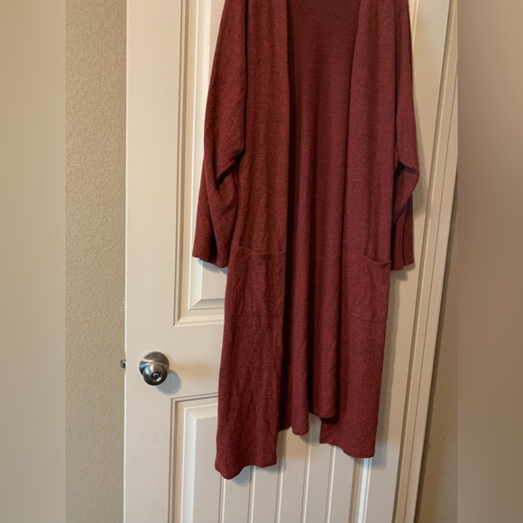 Torrid Super Soft Plush Duster Open Front - Picture 2 of 7